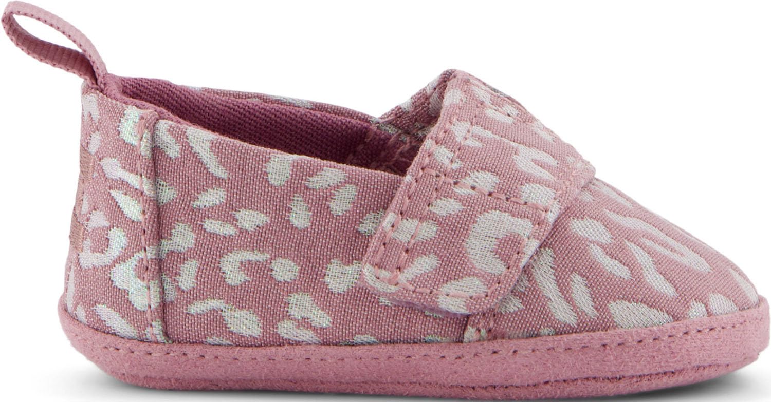TOMS Infant Crib Shoes - Cozy Alpargata Design with Foam Insole and Easy Hook & Loop Closure for Comfort