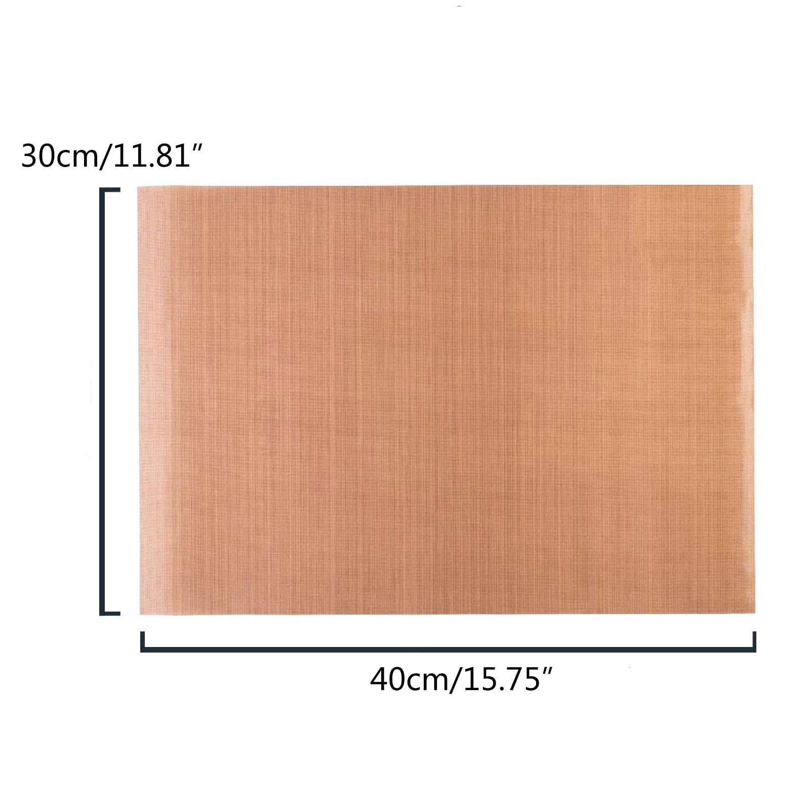 Lot de 10 tapis de cuisson anti-adhésifs en papier résistant à l'huile pour four