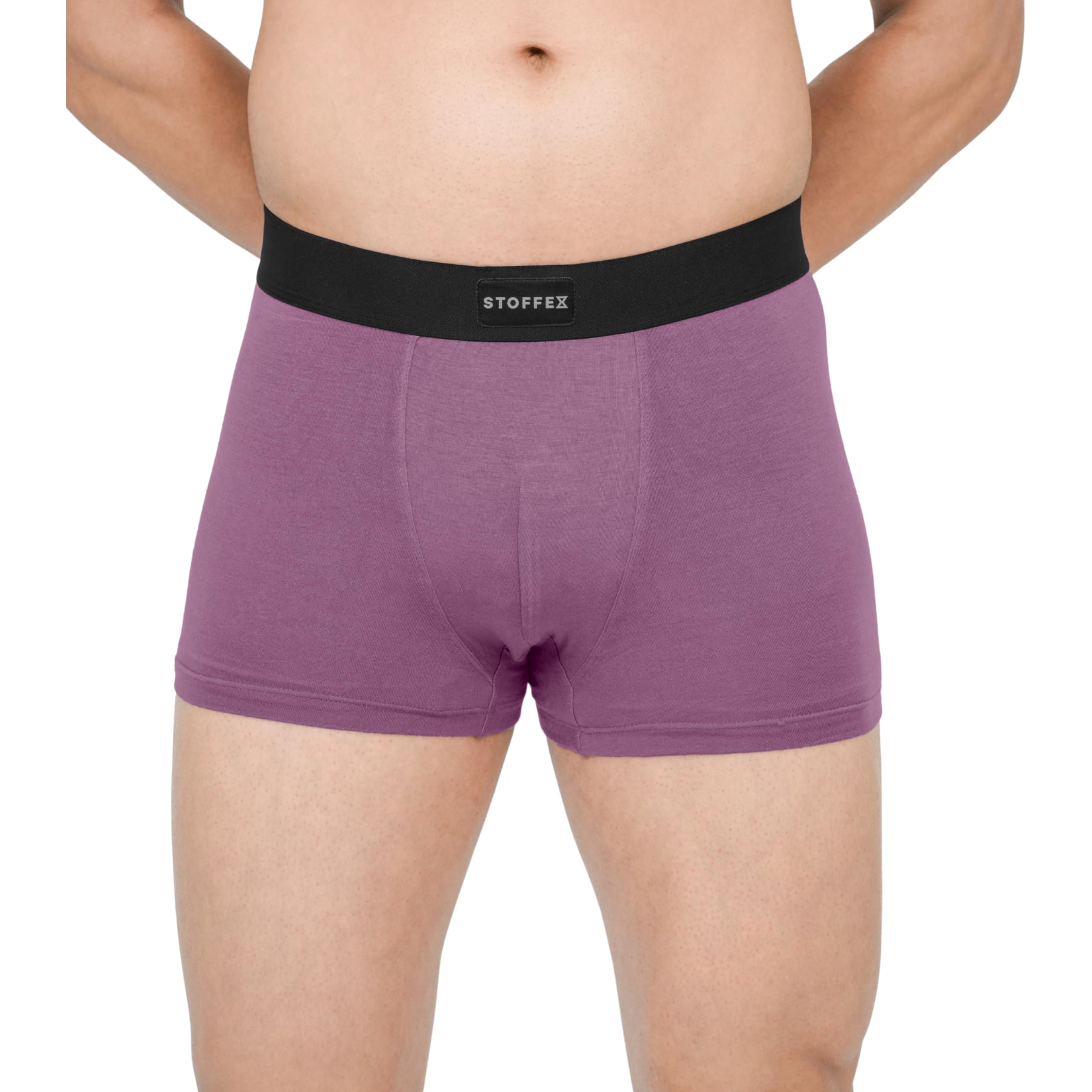 stoffex Premium Modal Trunk for Men | Ultra-Soft Breathable Stretch Underwear | Anti-Odour, Moisture-Wicking, All-Day Comfort Innerwear-picture-38
