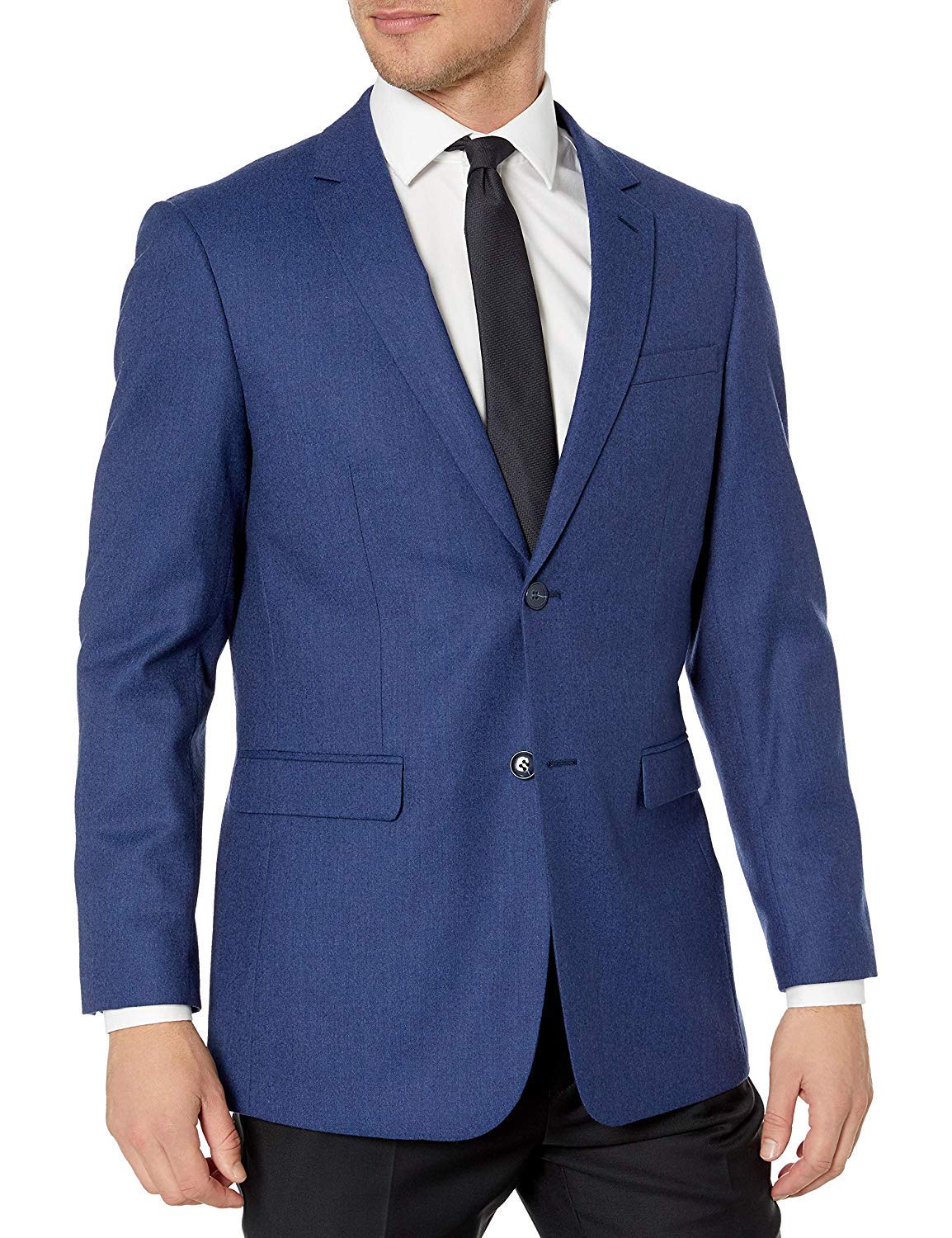 Adam Baker Men's Single Breasted Ultra Slim Fit Wool Blazer/Sport Coat - Many Styles and Colors
