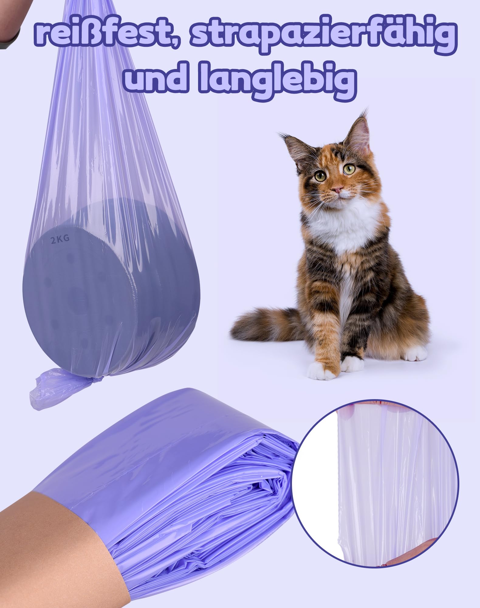12 sztuk worków do uzupełniania żwirek dla kotów, folia uzupełniać do Litter Locker, kaseta LittyCat