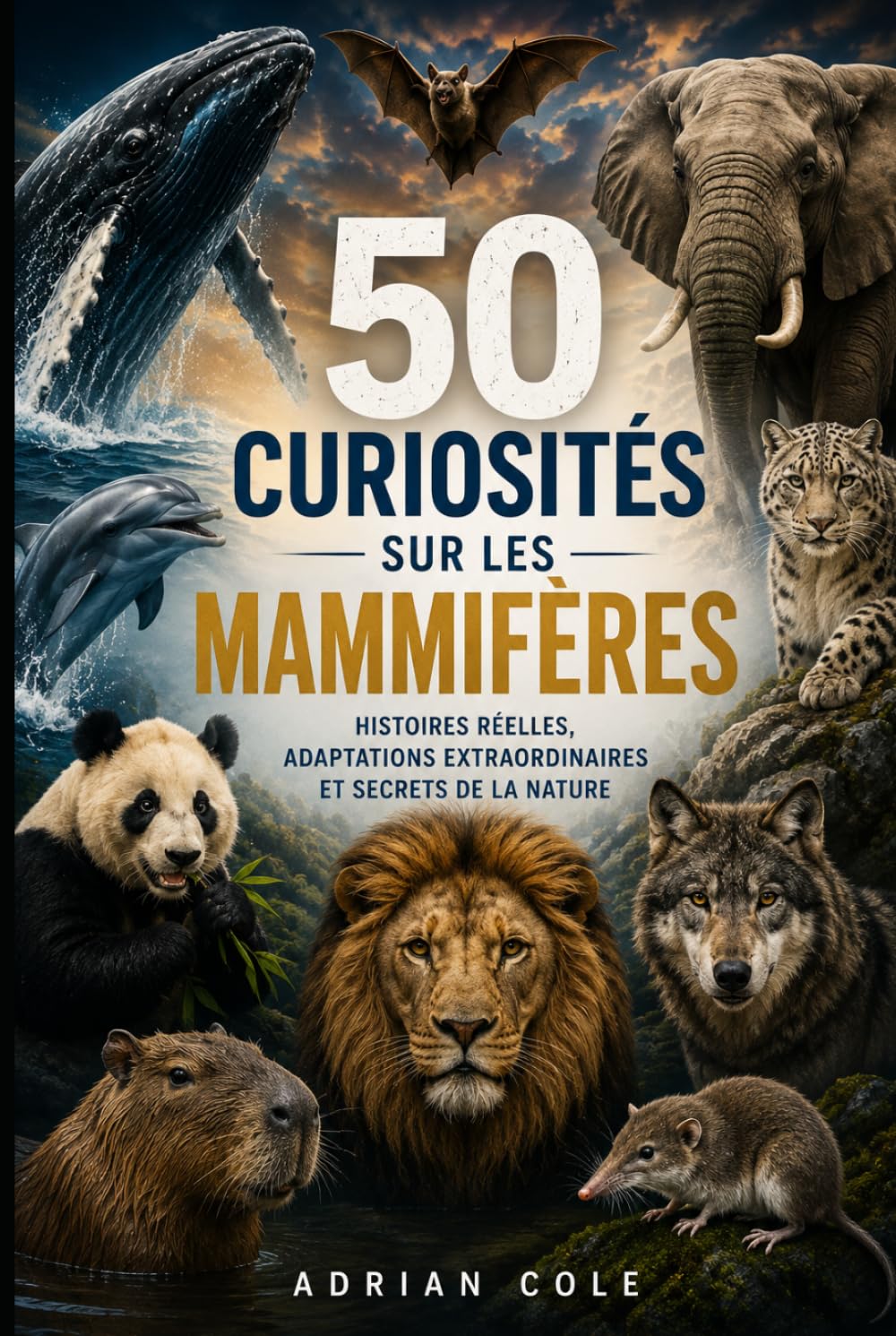 50 CURIOSITÉS SUR LES MAMMIFÈRES: HISTOIRES RÉELLES, ADAPTATIONS EXTRAORDINAIRES ET SECRETS DE LA NATURE