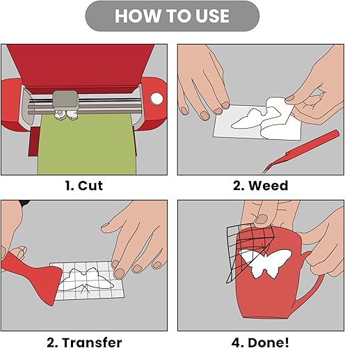 Vista 27 de Glossy Black Permanent Vinyl - 12" x 11 FT, Vinyl for Decor Sticker, Car Decal, Scrapbooking, Signs, Waterproof Window & Home Decal Glossy