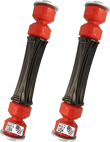 Miniatura 8 de Suspension Dudes Kit de 4 eslabones estabilizadores de barra estabilizadora delantera + kit de buje extremo rojo código compatible con Escalade,