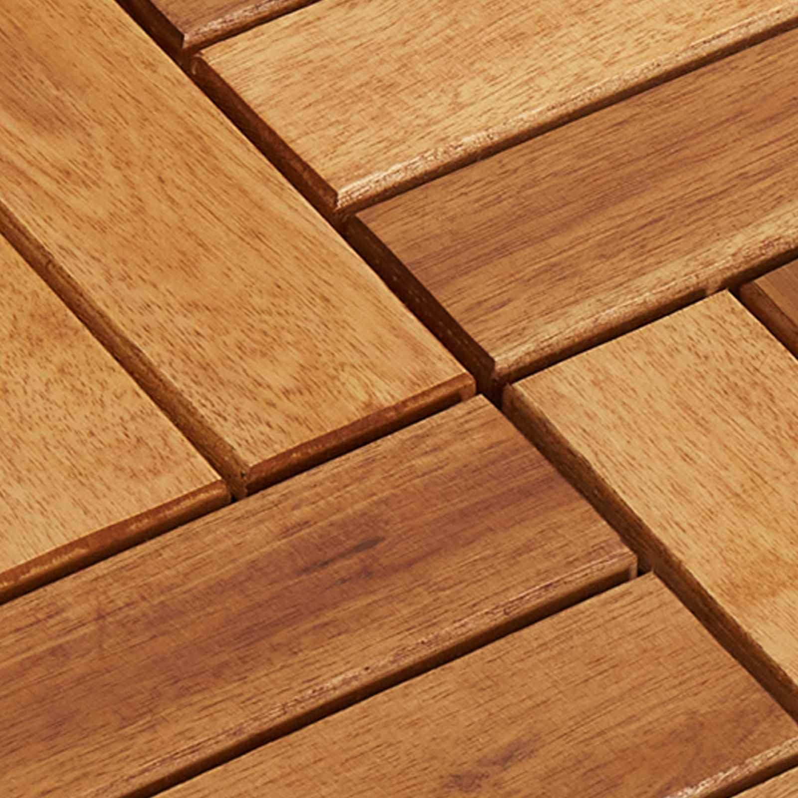 Genérico Tile de Decking 20 uds. Marrón 30 x 30 cm Madera de Acacia,Casa y jardín,Productos del hogar,14.9 kg-3444689
