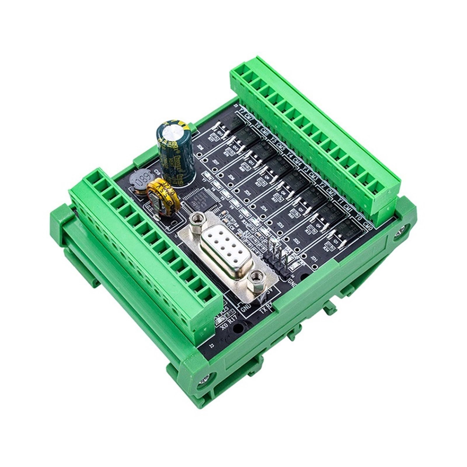 Placa PLC FX2N-10MR para sustitución de relés temporizados 6
