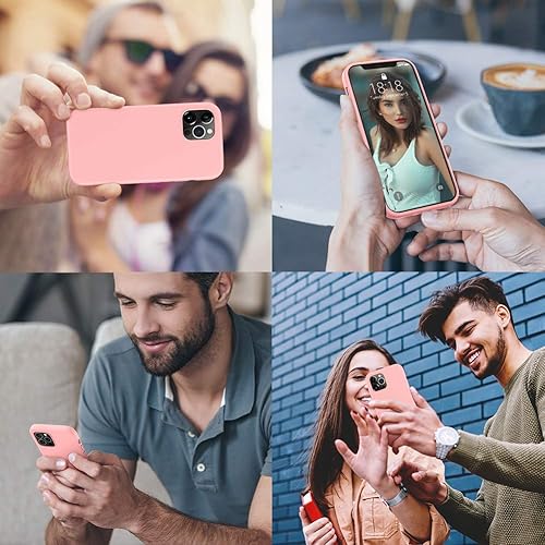 Miniatura 7 de DTTO Funda compatible con iPhone 1212 Pro, a prueba de golpes, de silicona serie Romance protección mejorada de cámara y pantalla con cojín de