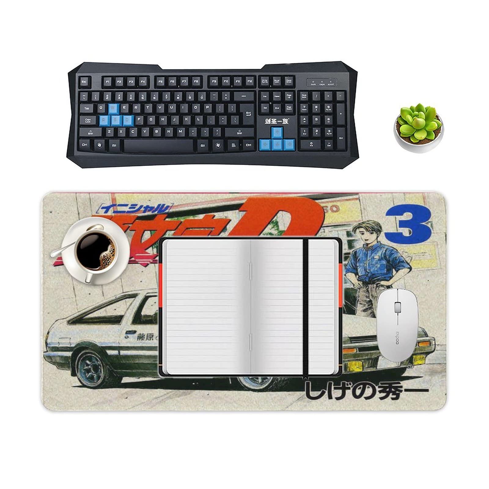 Amazon.co.jp: 頭文字D 藤原 拓海 86 マウスパッド 流行する 手触りが