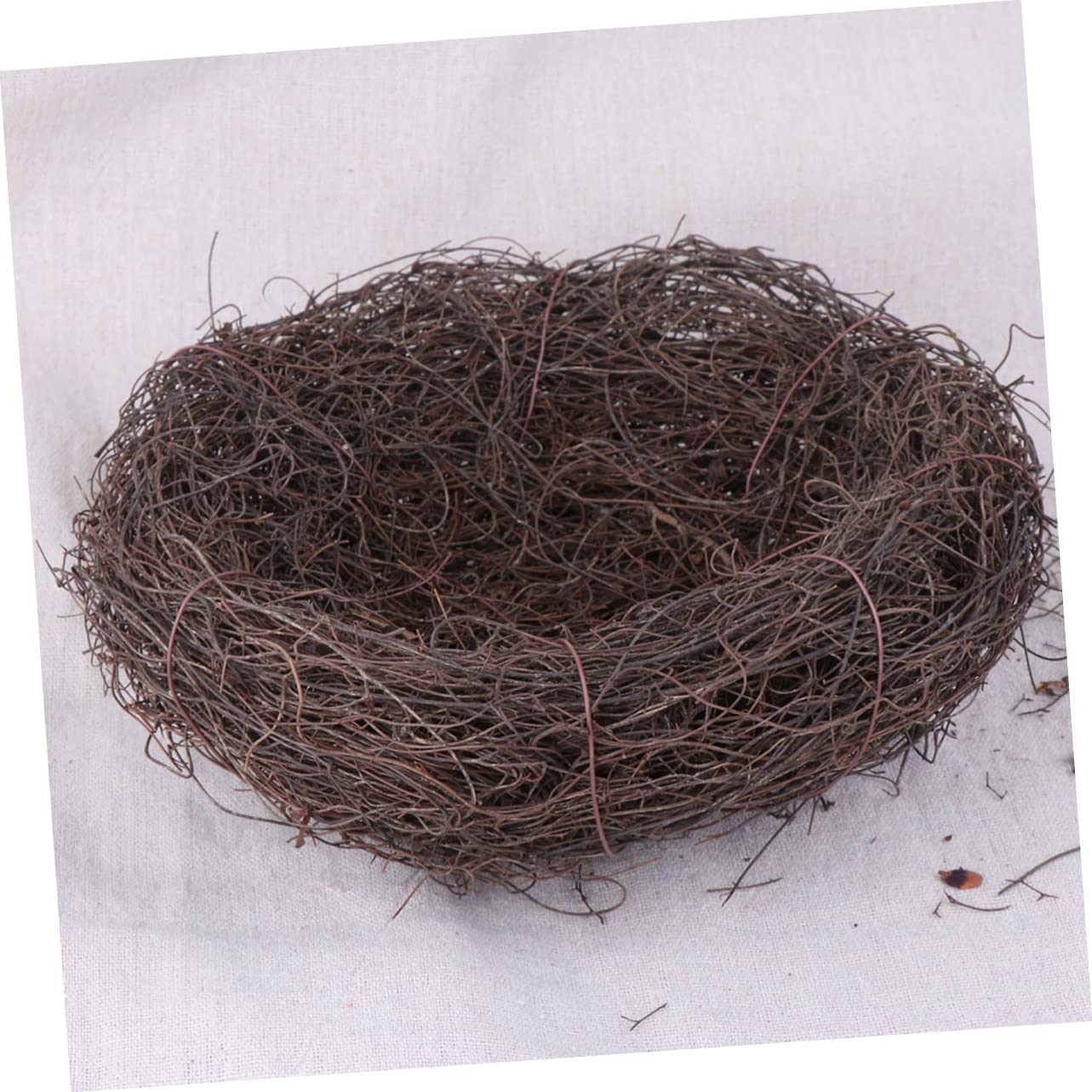 Angoily 3pezzi Nido per Pappagalli Rattan Naturale da Letto Caldo per Uccelli Accessorio per Gabbie di Piccole per Parakeet e Budgerigar