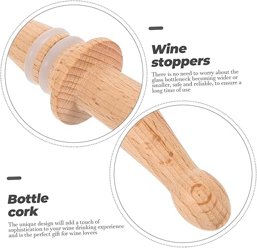 Miniatura 7 de Tapones de botella de champán de corcho, decoración de madera, regalo a granel, tapón de vino, tapones de corcho, tapones de vino tinto, botella de