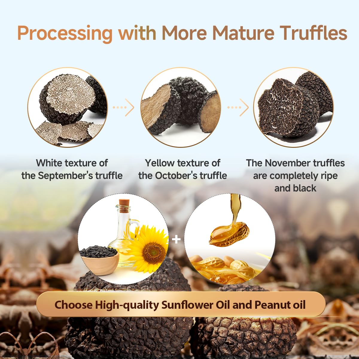 Premium Black Truffle Sauce, Black Truffle Content>39% (2.82oz/80g) Without Flavoring, Pasta Sauce and Bread Spread 黑松露酱