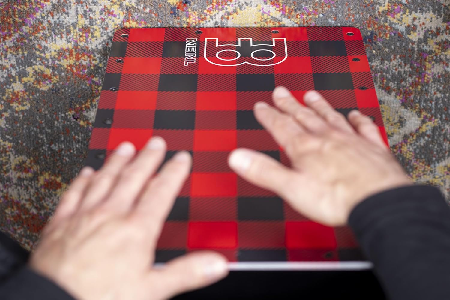 String Cajon Box Drum Instrument with Internal Snare Strings, Adjustable — NOT MADE IN CHINA — Play with Your Hands, 2-YEAR WARRANTY