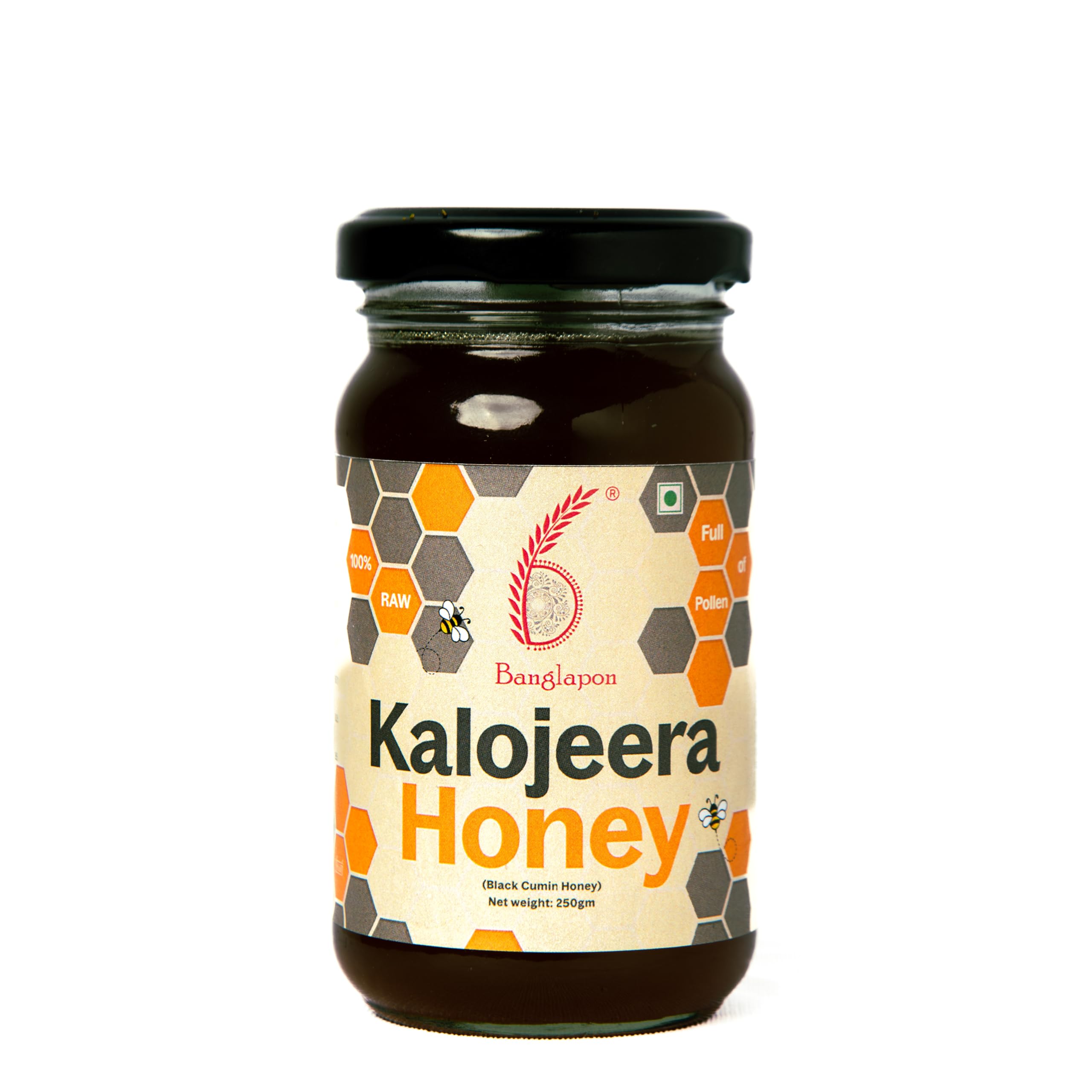 Kalojeera Raw Honey | Raw Black Cumin Honey | Banglapon Raw Honey | 100% Raw Honey | 250gm-image-16