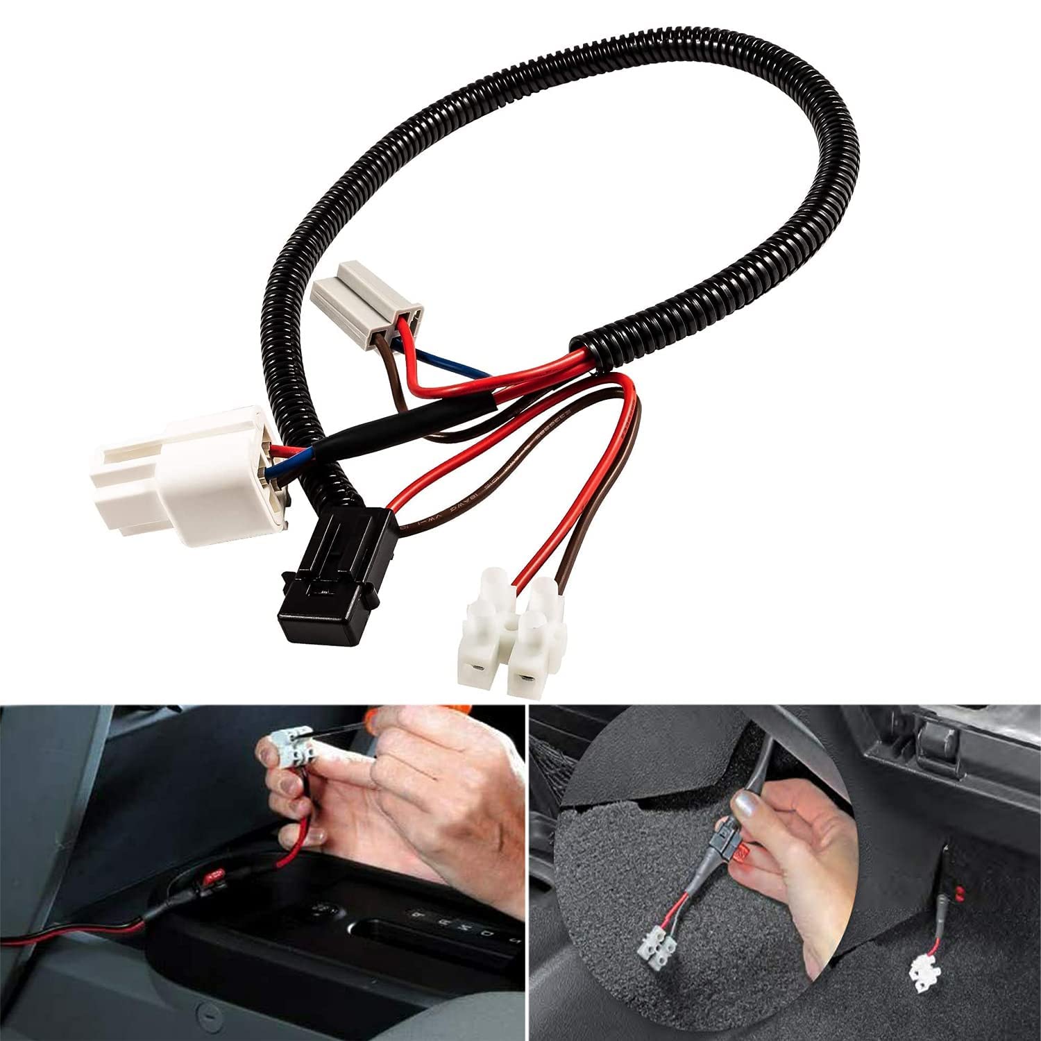 12 V Netzteil für 2018 2019 2020 2021 2022 Jeep Wrangler JL JKU TJ Infinite Gladiator JT & für Jeep Wrangler JK JKU TJ Unlimited