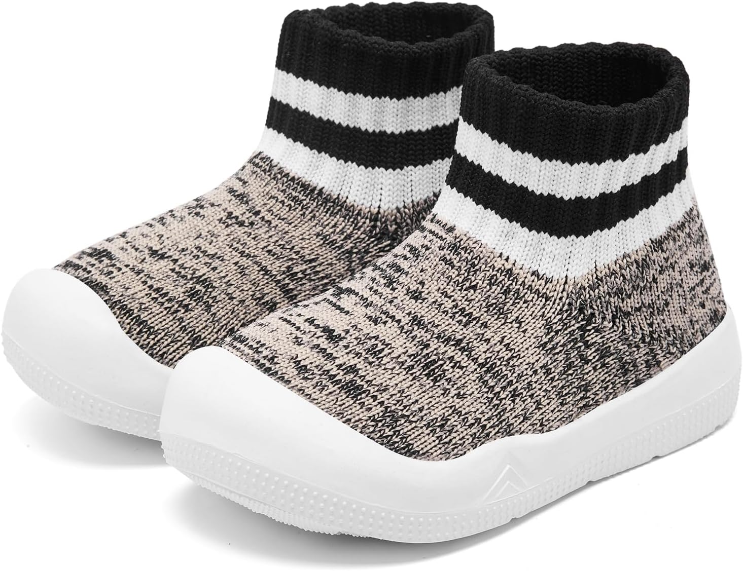 Engtoy Baby Shoes Boys Girls Sock Shoes Slippers Baby Walking Shoes Baby Slip On Sneakers Infant Non-Slip Breathable Slippers with Soft Rubber Sole