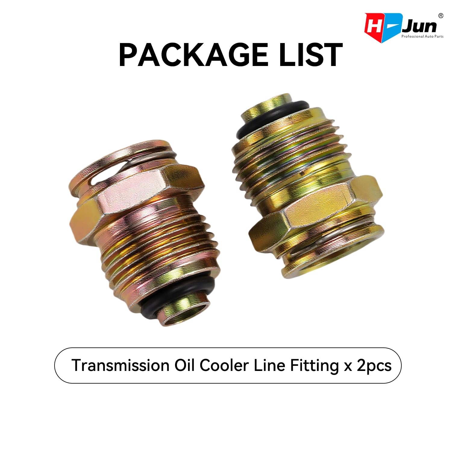 Amazon.com: Tansmission Cooler Oil Tube Connector Compatible with The Envoy Professionals サイズL