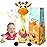 Emoin Dancing Talking Giraffe Baby Toy, Adjustable Volume Baby Giraffe Toys Singing 10 Children\'s Songs Singing Mimicking Recording Repeating What You Say for Toddlers
