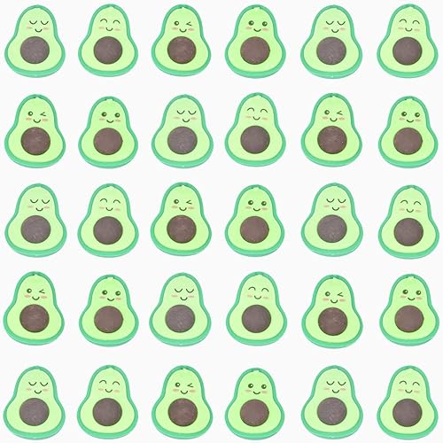 Ranvi 30 borradores de aguacate, mini borradores para niños, fiesta de premios, carnaval y suministros escolares