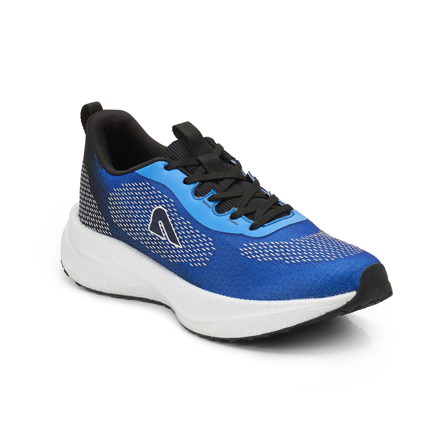 Boldfit Scarpe da corsa da uomo, scarpe sportive da uomo, antiscivolo, con suola morbida, presa extra, scarpe da corsa, jogging, scarpe da ginnastica regolari per uomo, ragazzi e uomini, nero-bianco,