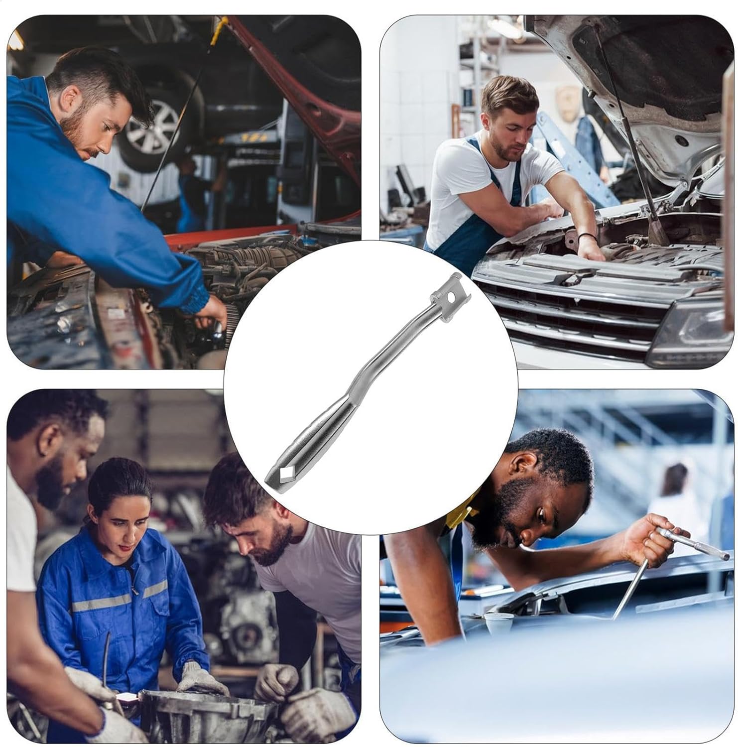 トルクレンチエクステンションバー、オープンエンドレンチエクステンダー - オープンエンドレンチエクステンダー1/2 インチ多目的レン