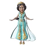 Disney Collectible Princess Jasmine Small Doll in Teal Dress Inspired by Disney's Aladdin Live-Action Movie, Toy for Kids Ages 3 & Up, 3.5