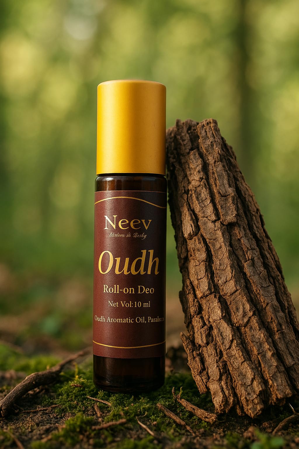 Neev Oudh Organic Roll-On Deo | 10ml | Chemical-Free, Long-Lasting, Instant Freshness-picture-25