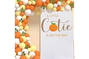 A Little Cutie Is On The Way Baby Shower Decal for Balloon...