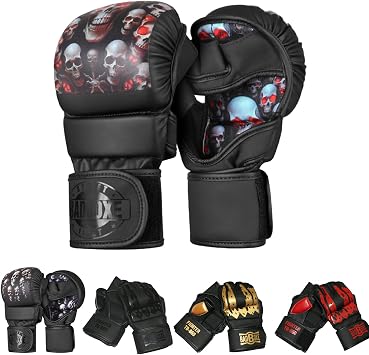 MMA Fighter Grappling Gloves Sparring Gloves Training Gloves
