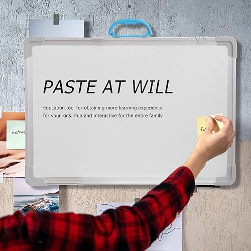 Miniatura 2 de Operitacx Pizarra blanca magnética magnética pizarra blanca pizarra blanca pizarra blanca pizarra para niños pequeña pizarra borrable