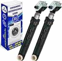 2 Ammortizzatori Lavatrice 100N | Lunghezza 298mm-200mm, Foro 13mm | Per Whirlpool, Indesit, Ariston - Foto 3