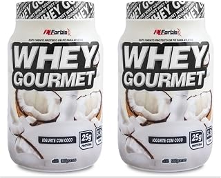 Combo 2x Whey Gourmet - Fn Forbis (907g) (Iogurte com Côco)