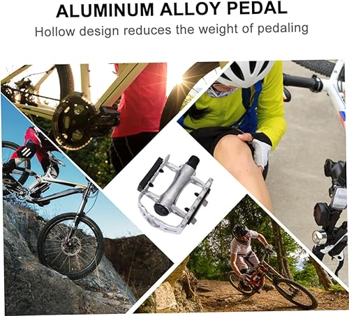Miniatura 9 de YARNOW 8 Pcs Bicycle Pedal Rope Buckle Aluminum Alloy Toothed