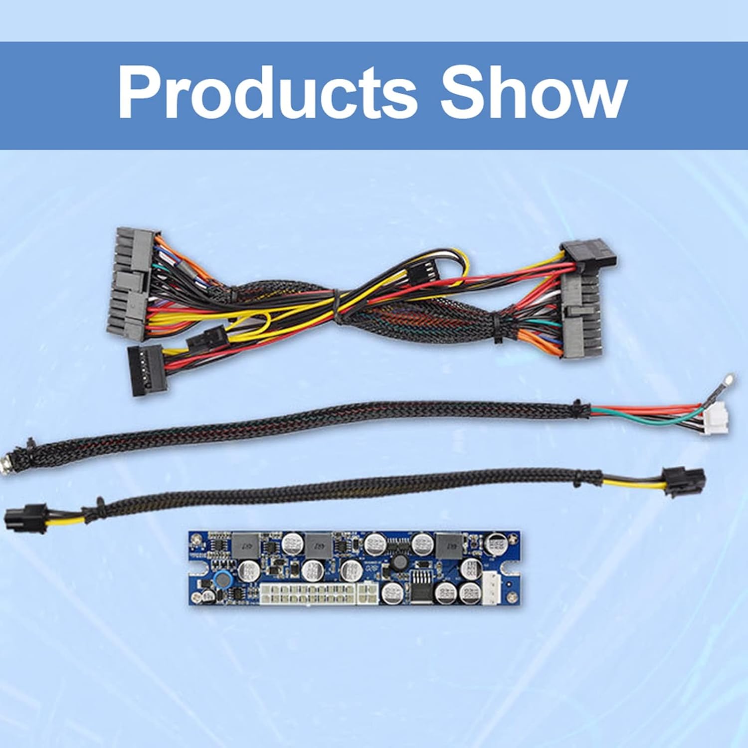 SFX PsuPC PSU DC 12v Input 300w Computer Power Supply Module with 24 Pin Connection/AU Module 16×8×4 Pc PSU DC 12v Input 300w Supply Module