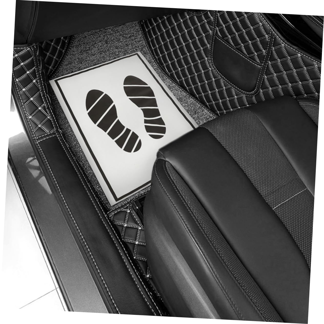 Zerodeko 30pcs Disposable Paper Floor Mats for Cars Protective Vehicle Foot Pads Auto Floor Protection for Vehicles — view 4