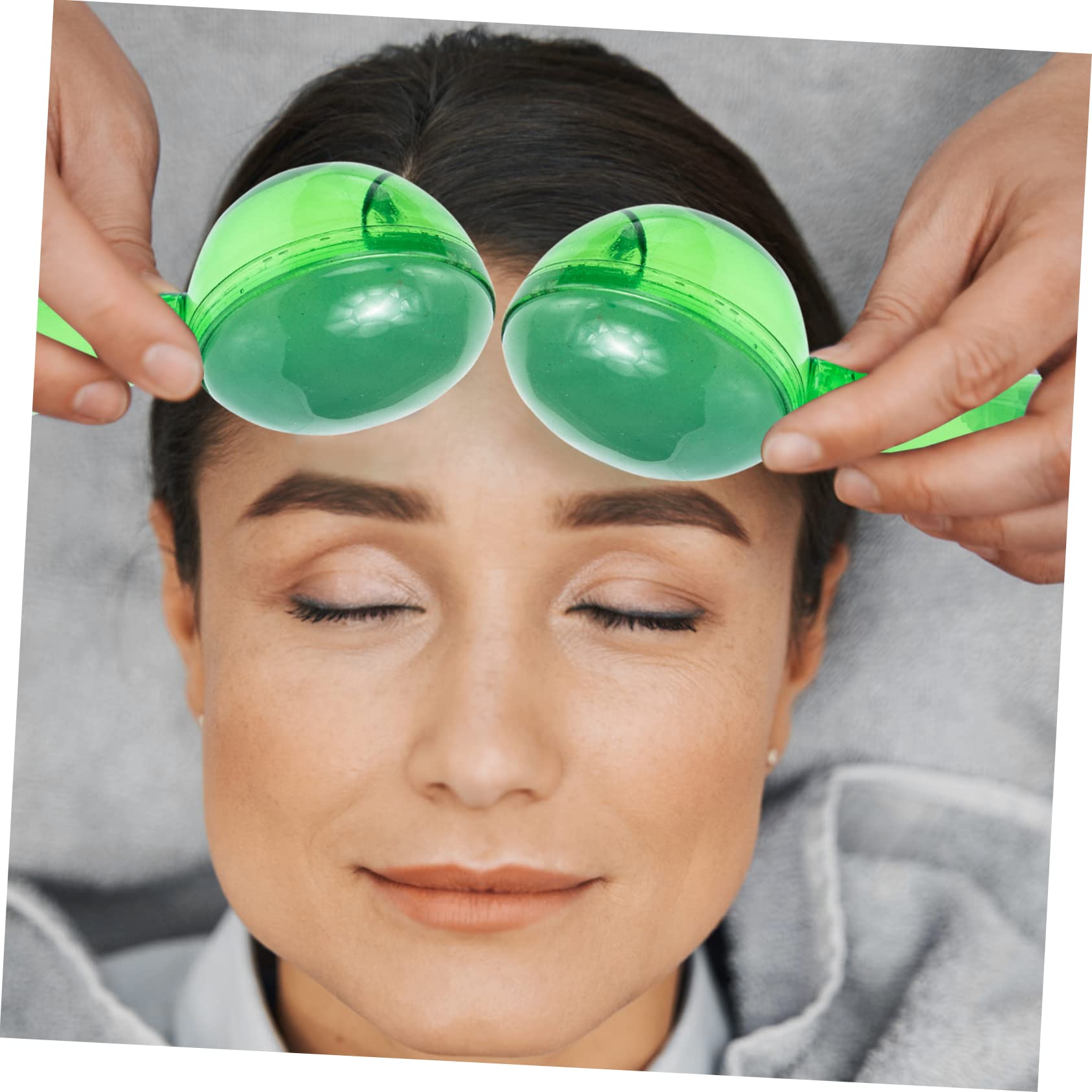 Rodillo Facial de Jade Verde para Masaje y Cuidado Piel