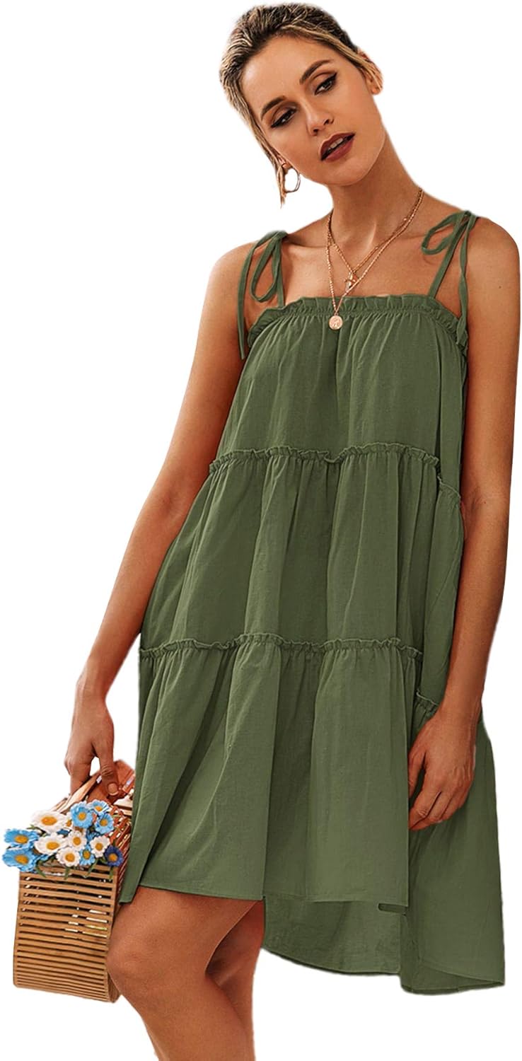 Tiered strap dress Clearance