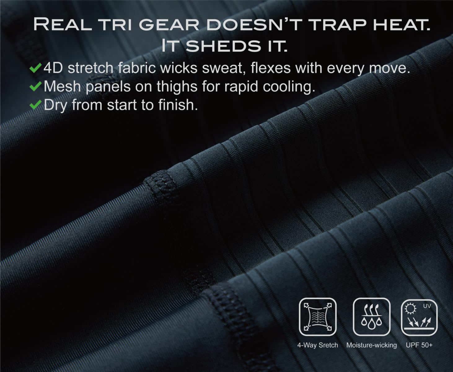 CEROTIPOLAR Women's Slim PRO Cut Cycling Bibs, Bike Bibs Shorts for Ladies Lasting Compression UPF50+ - Image 4