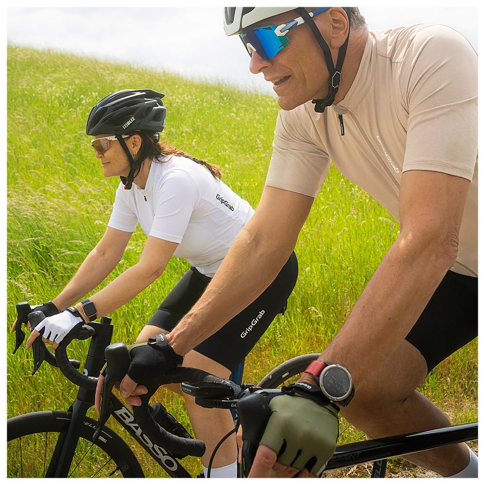 GripGrab Ride Radsport Kurzarmtrikot - Sommer Rennrad & MTB Fahrradtrikot | Damen Radtrikot mit UPF 50 UV-Schutz, Active Fit Passform, 3 Rückentaschen und durchgehendem YKK-Reißverschluss für Gravel