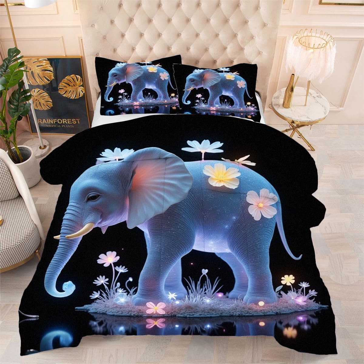 Couette 240 x 260 cm avec taies pour transformer votre chambre en un cocon de douceur moderne
