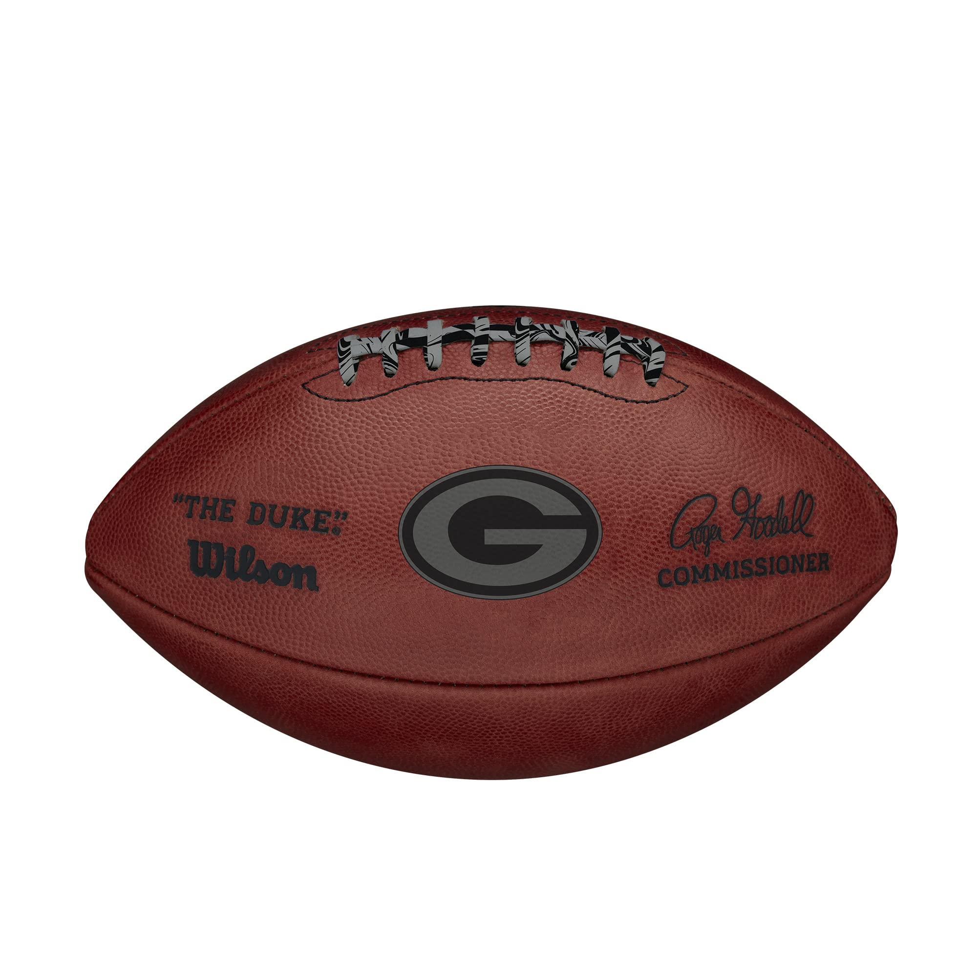 WILSON The Duke NFL Team Metallic Football - Green Bay Packers