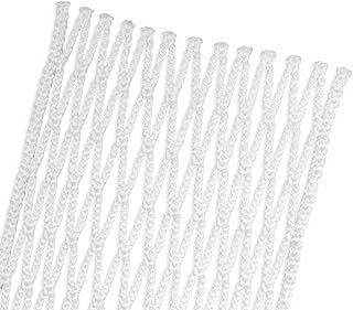 StringKing Grizzly 1s Semi-Soft Goalie Lacrosse Mesh Piece (White)