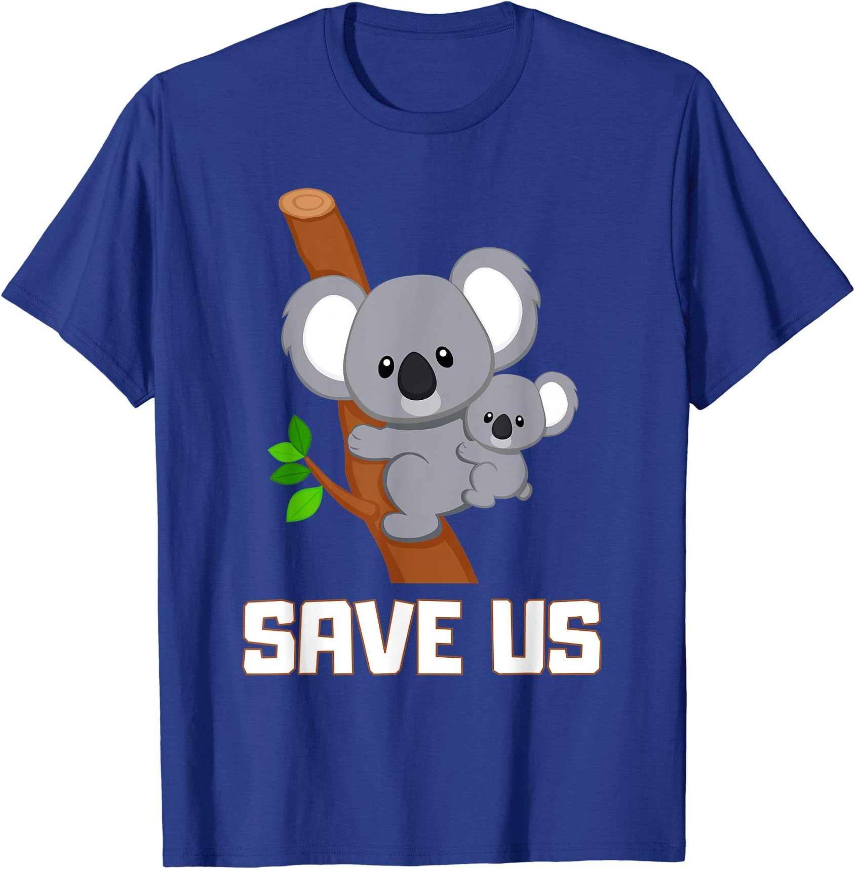 Save Koalas Australian Wildlife Animal Koala Bear Design T-Shirt