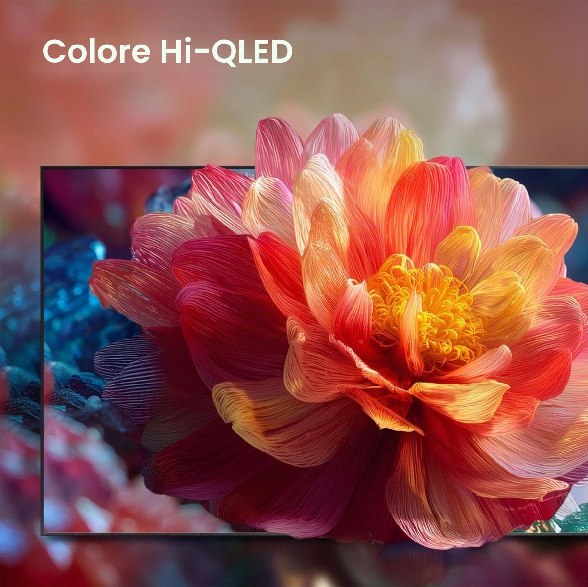 Hisense 40A59S - TV 40 Pollici, Smart TV 4K Full HD QLED DVB-T2 Nero Classe Energetica E