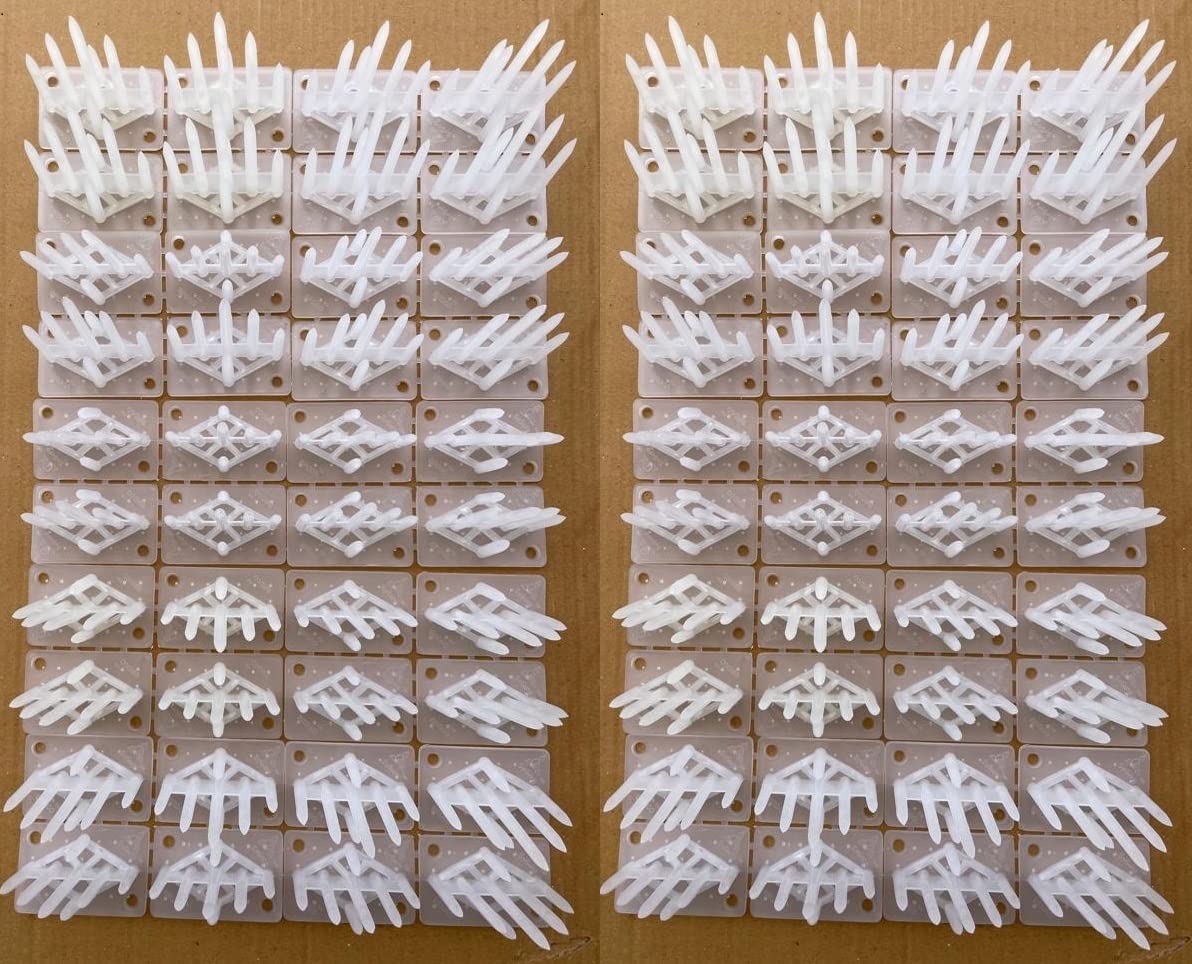 K T I® 20 Feet Polycarbonate Bird Spikes with Double Side Tape- Transparent Pack of 20 Feet - 80 Pieces. (B08KH7TC3P) Amazon Price History, Amazon Price Tracker