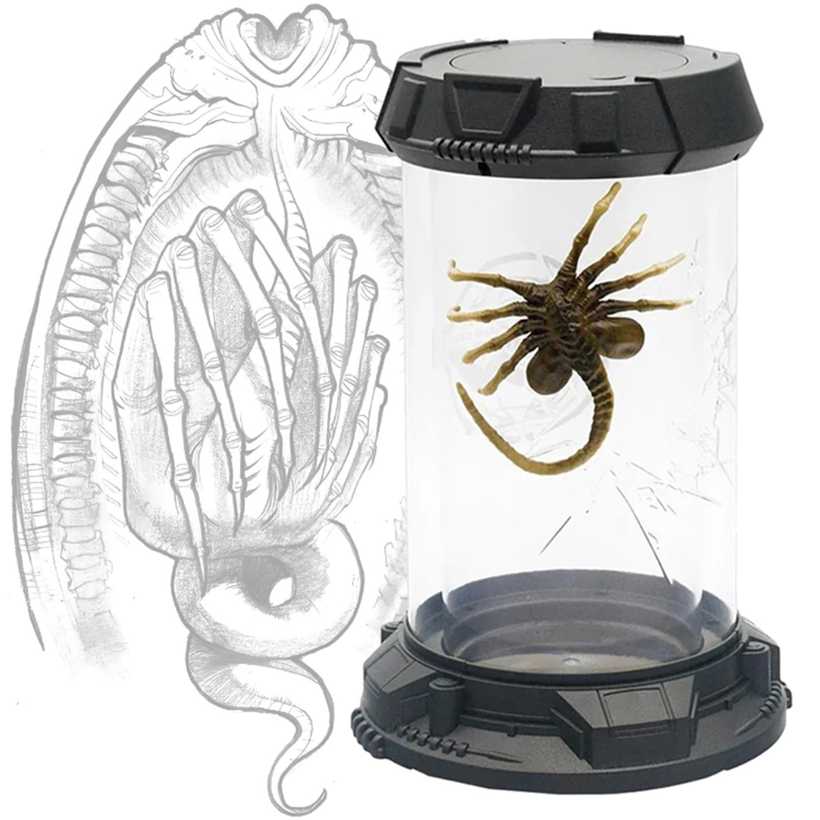 Alien Romulus Regal Popcorn Bucket, Horrible Facehugger Popcorn