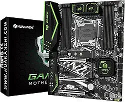 ATX Motherbroad, HUANANZHI X99-F8 Motherbroad suporta processadores LGA 2011-3, 4 canais DDR4 256 GB, PCIe 3.0, 4 * SATA 3.0, M.2 NVME, WiFi, X99 Motherbroad para computador PC gamer
