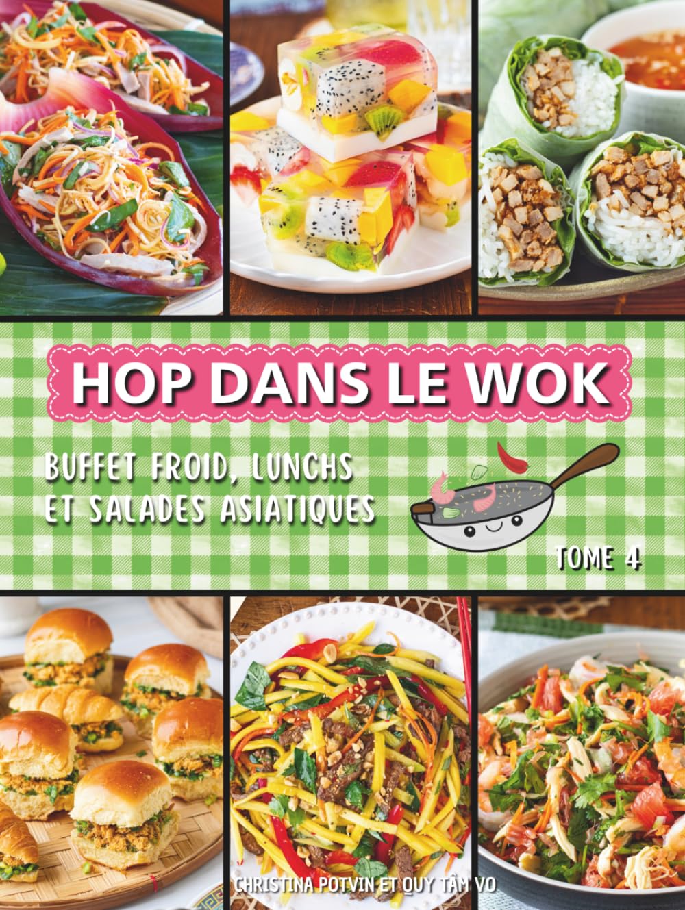 HOP DANS LE WOK: Buffet froid, lunchs et salades asiatiques