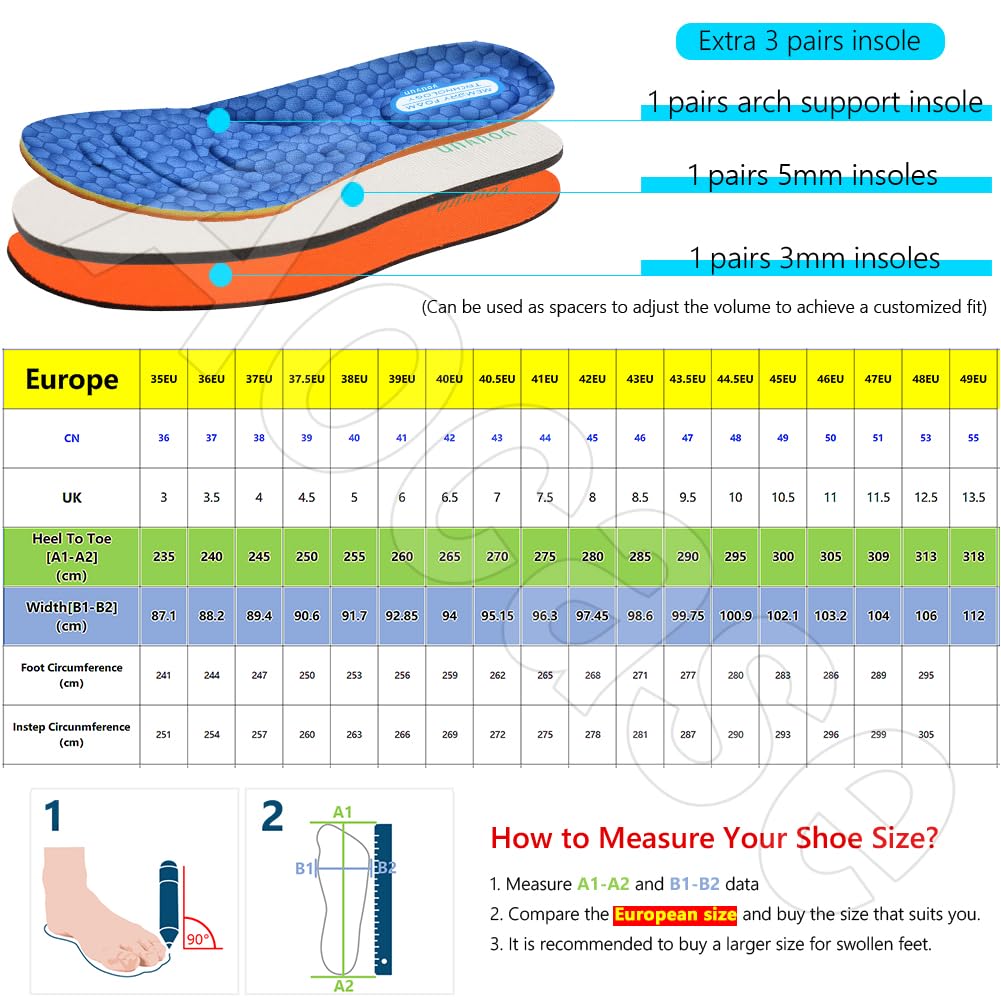 Zapatillas Hombre Extra Confort Zapatos ortopédicos para Mujer Zapatillas ortopédicas para Caminar Zapatos ortopédicos con colchón de Aire y Sandalias sin Cordones,Lightgrey,40 EU