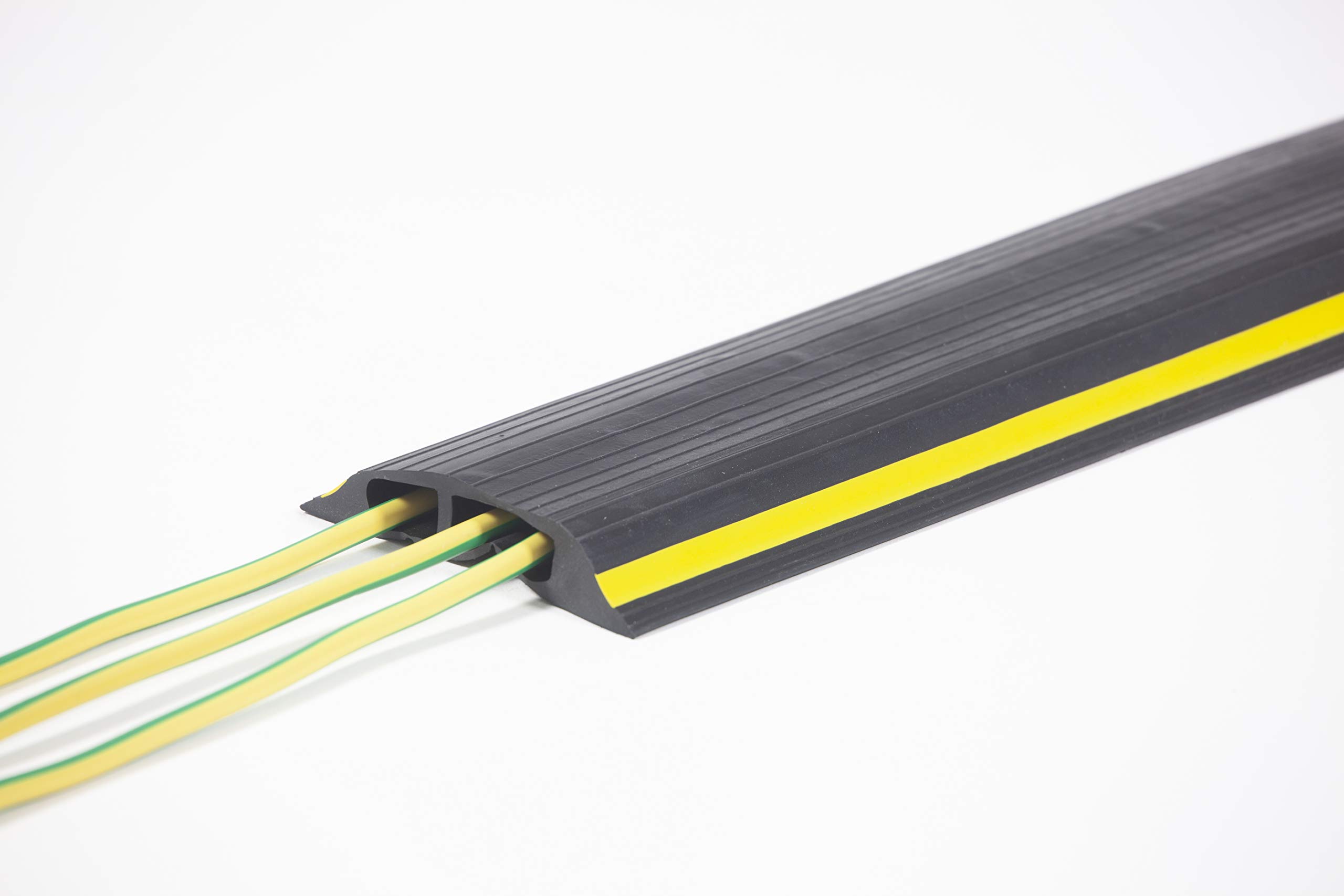 The Ramp People 2-Channel Floor Cable Protector (Channel Sizes: 20mm x 10mm/30mm x 10mm Channels)