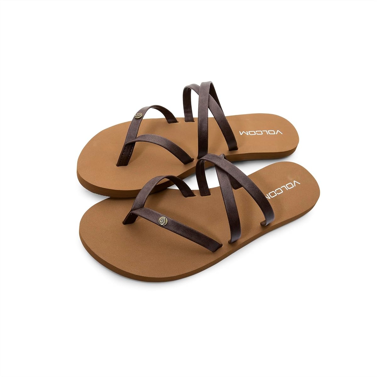 Volcom Women’s Easy Breezy Sandals – Lightweight Slip-On Sandals for Everyday Summer Wear